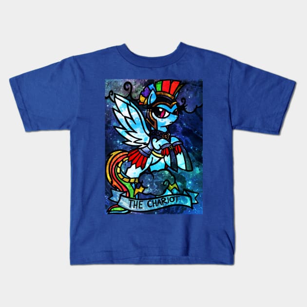 MLP Arcana | The Chariot Kids T-Shirt by ScribbleSketchScoo